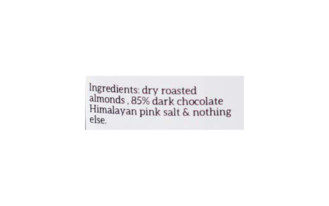 All Over Nuts 85% Dark Chocolate Almond Butter Crunchy   Glass Jar  500 grams